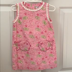 Lilly Pulitzer Vintage Print Dress-EUC